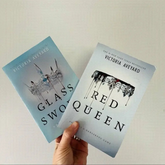 Other - Victoria Aveyard book bundle red Queen glass  sword